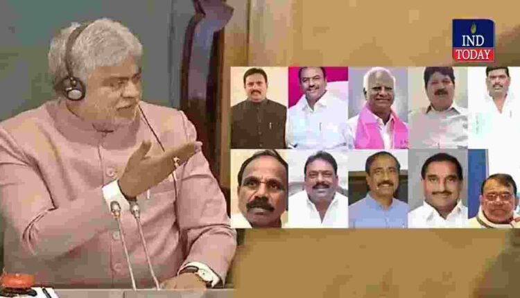MLA disqualification Telangana verdict expected today by Speaker