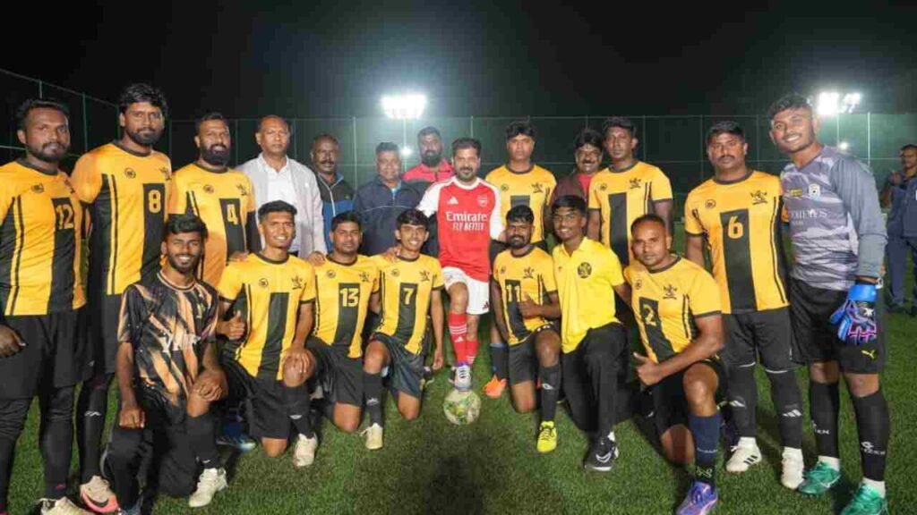 Revanth Reddy Messi Match on Dec 13 in Hyderabad