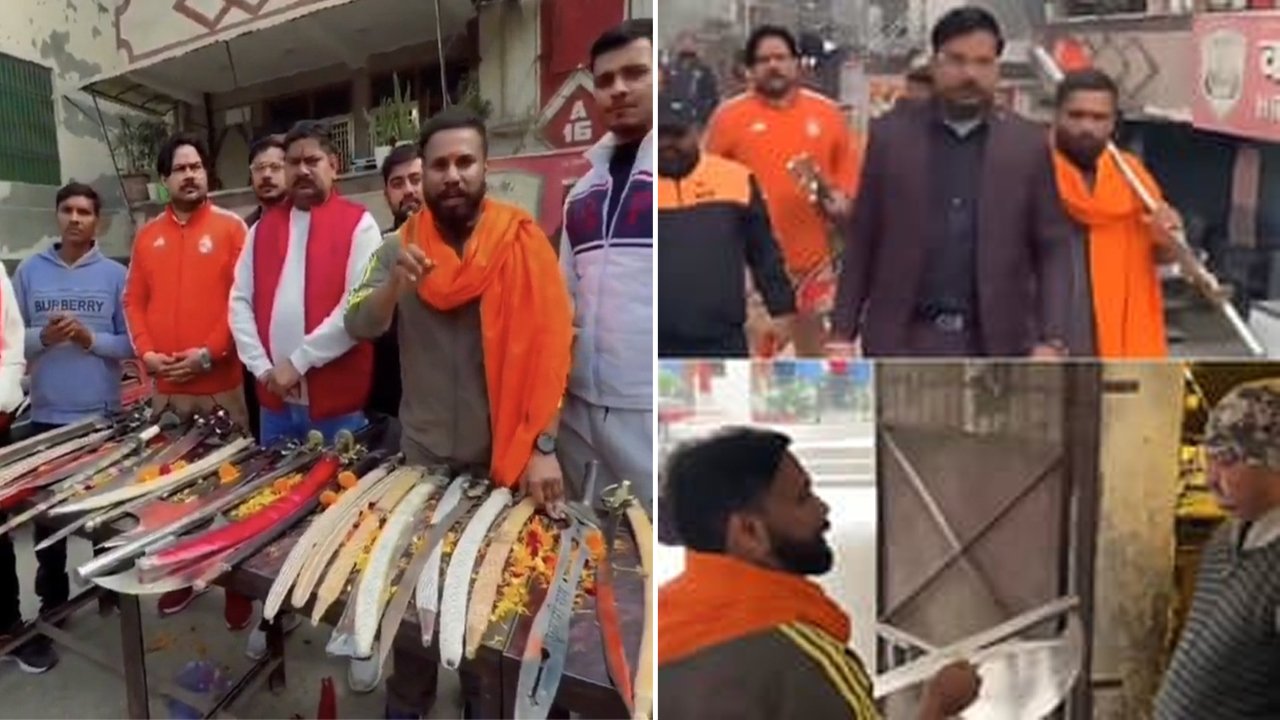 Video Of Knife Distribution Goes Viral: 10 People Arrested