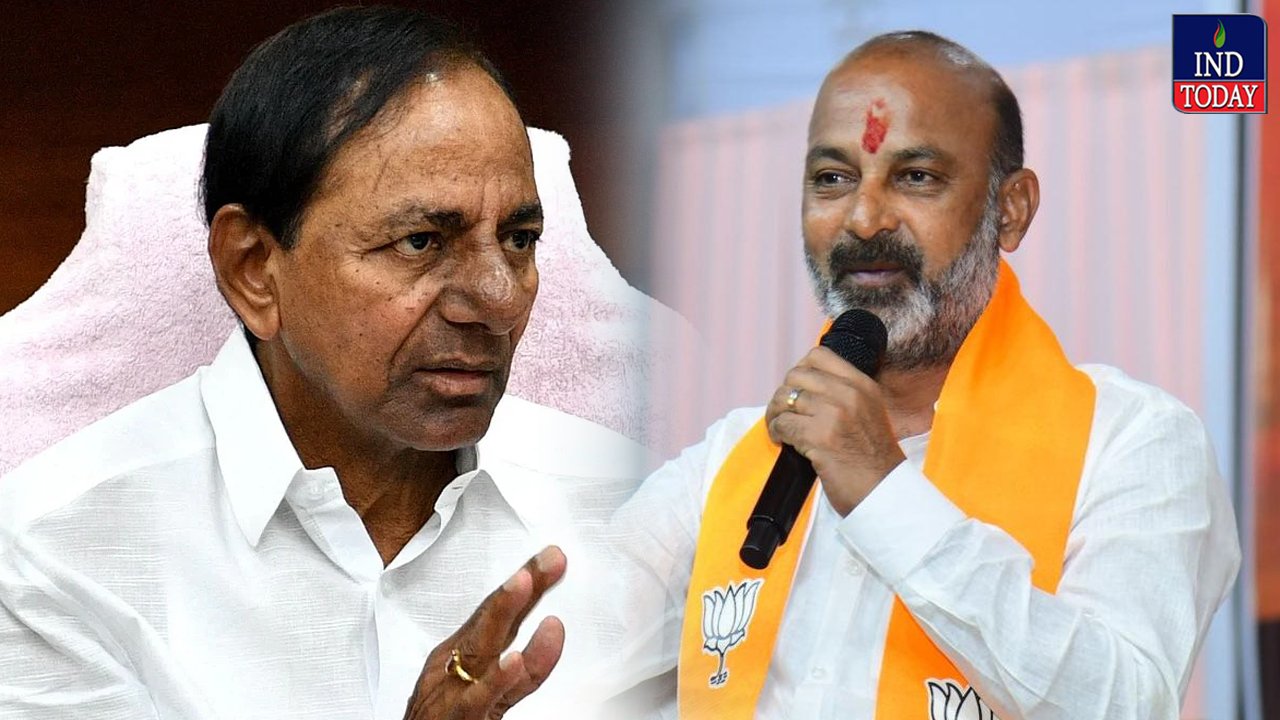 KCR Did Injustice To Telangana On Krishna Waters: Bandi Sanjay
