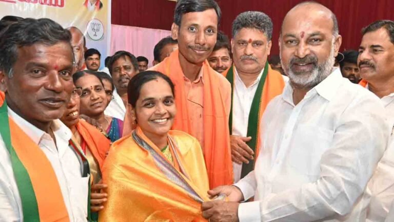 Bandi Sanjay Demands Rs. One Crore for Gram Panchayats