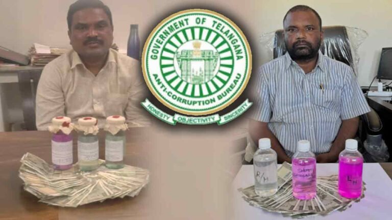 Civil Supplies DT Ravinder Nayak Caught By ACB While Taking Bribe Of Rs. 20 Thousand