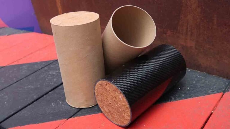 Cardboard-Confined Rammed Earth Offers Cement Alternative