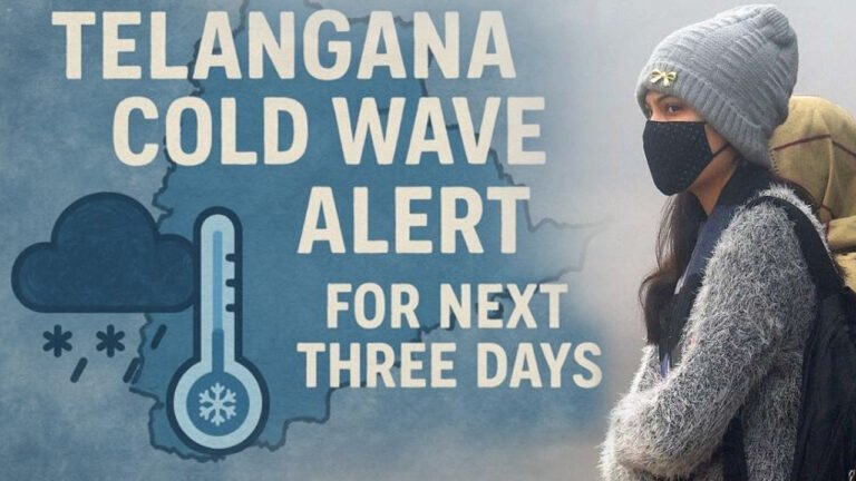 Cold Gripping Telangana: Warning For Another Three Days