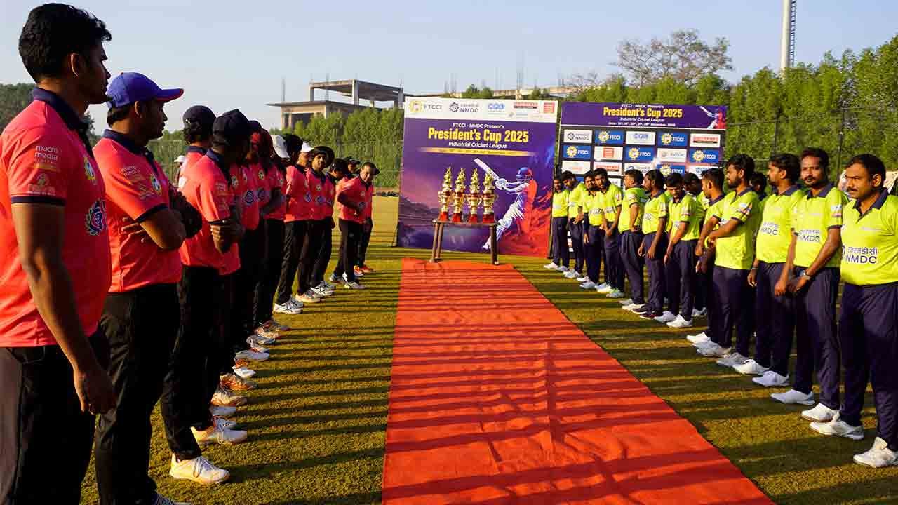 FTCCI And NMDC President’s Cup 2025: Cricket League For Industrial Workers underway