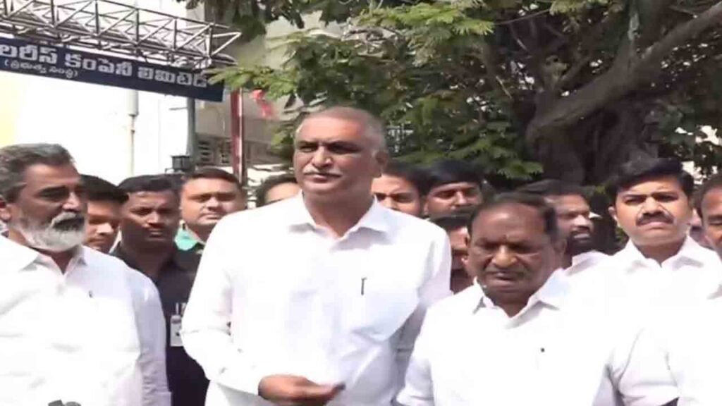 Harish Rao Alleges Singareni Privatization Moves By Congress Government