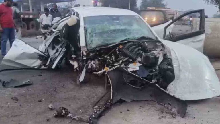 Road Accident Claims Three Lives In Khammam