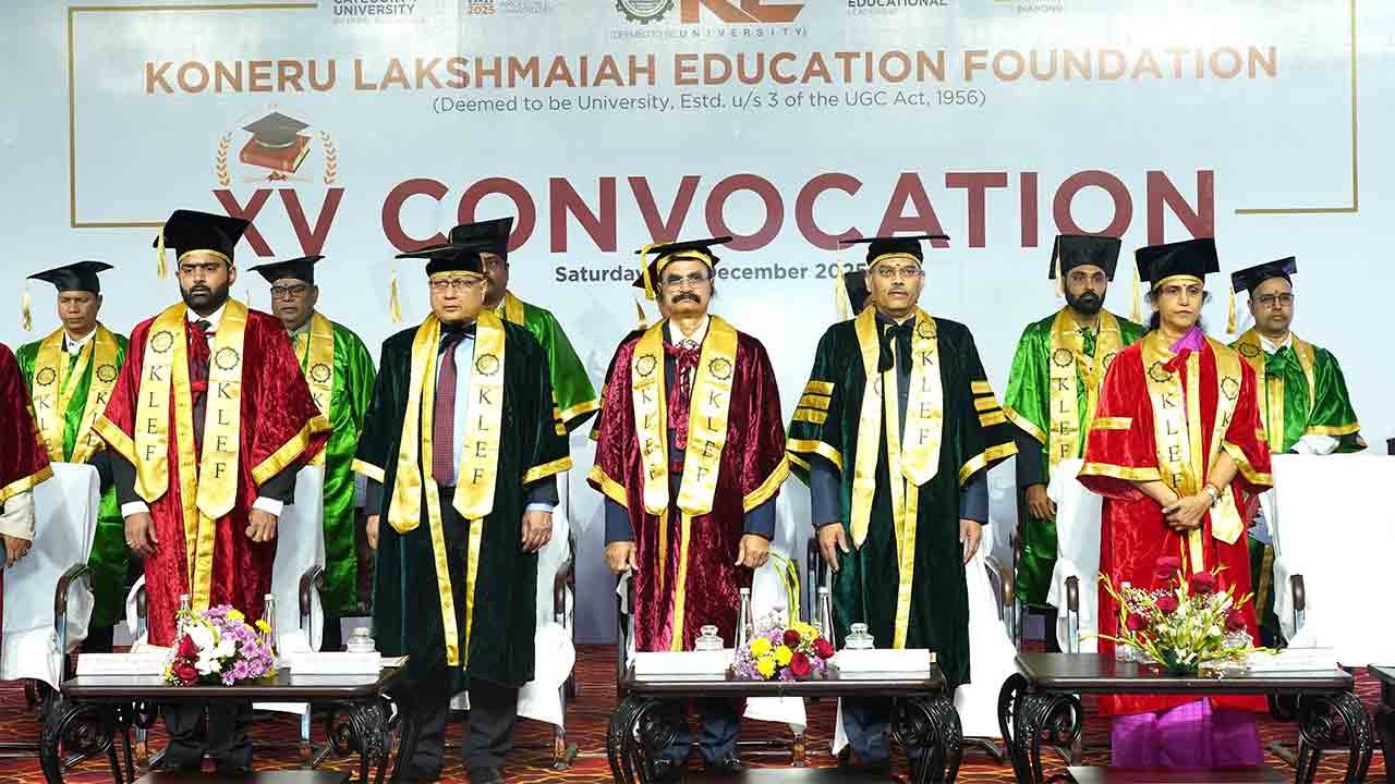 KL Deemed University Convocation Confers Degrees On 5,000