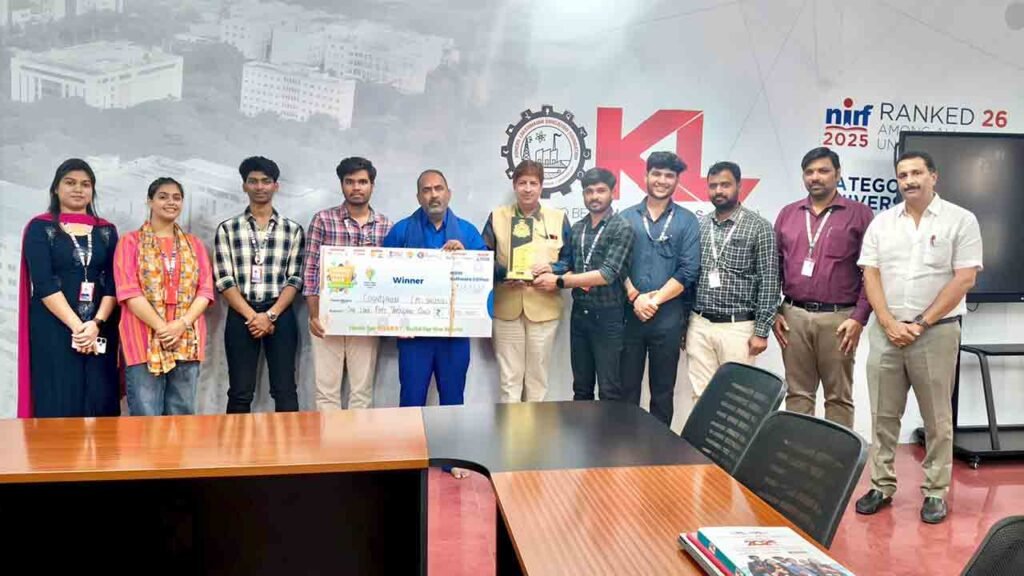 Smart India Hackathon 2025 Win By KL Deemed University