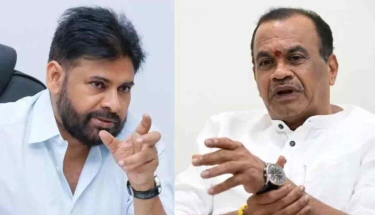 Komatireddy Venkat Reddy Backtracks On Demand For Pawan Kalyan Apology
