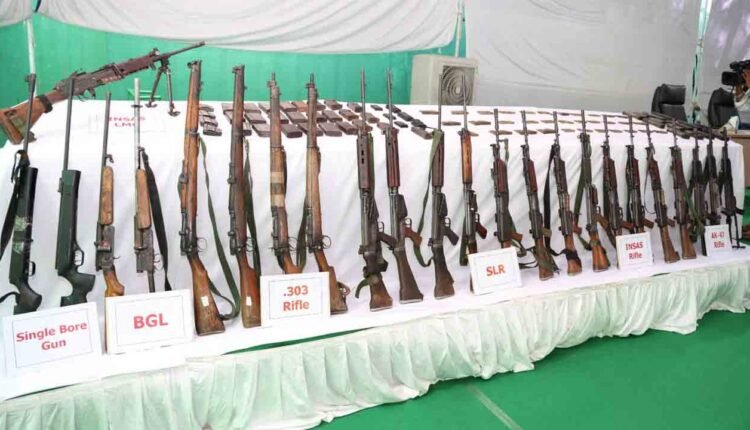 maoists-weapons-seized