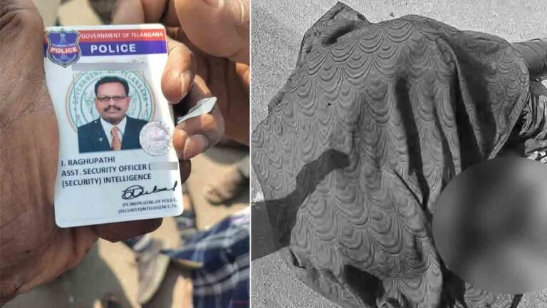 Lorry Hits Bike, ARSI Dies In Medipally Accident