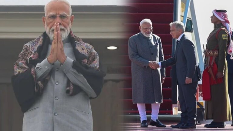 PM Modi Arrives In Jordan On First Leg Of His Three-Nation Tour
