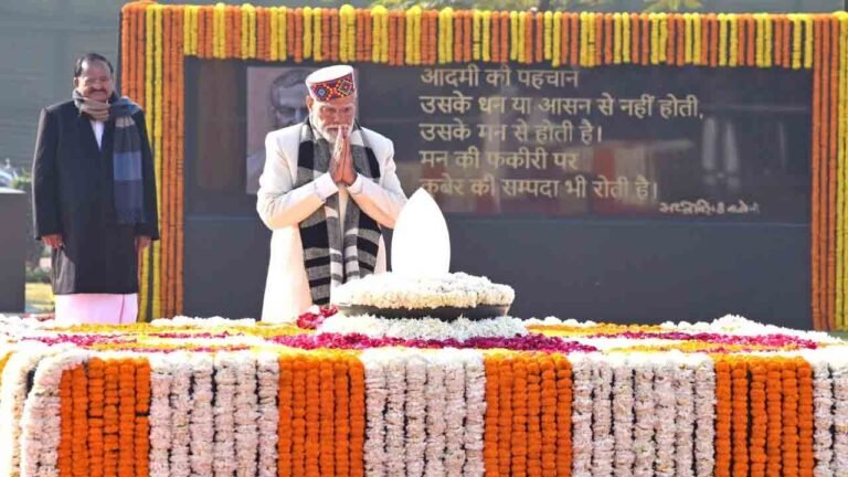 Atal Bihari Vajpayee Remembered As PM Modi Hails Legacy