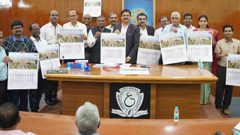 Osmania University Releases 2026 Diary and Calendar