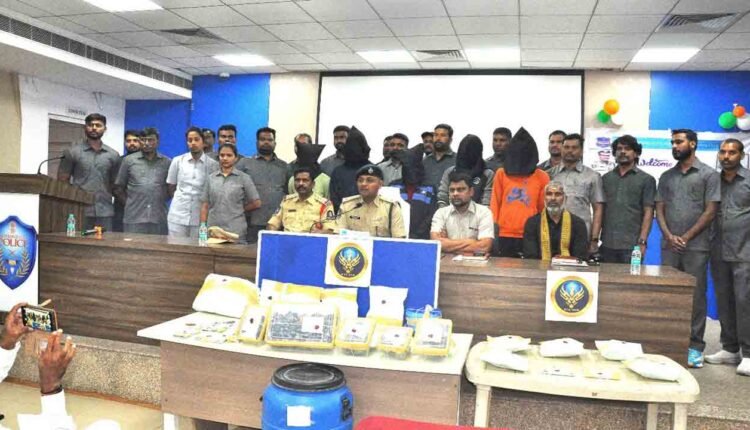 Hyderabad Police Busted Drug Racket, Five Arrested