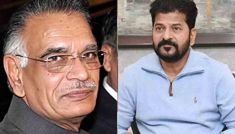 CM Revanth Reddy Mourns Congress Leader Shivraj Patil