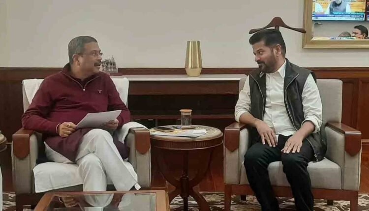 Revanth Reddy Delhi Visit Focuses On Schools And IIM