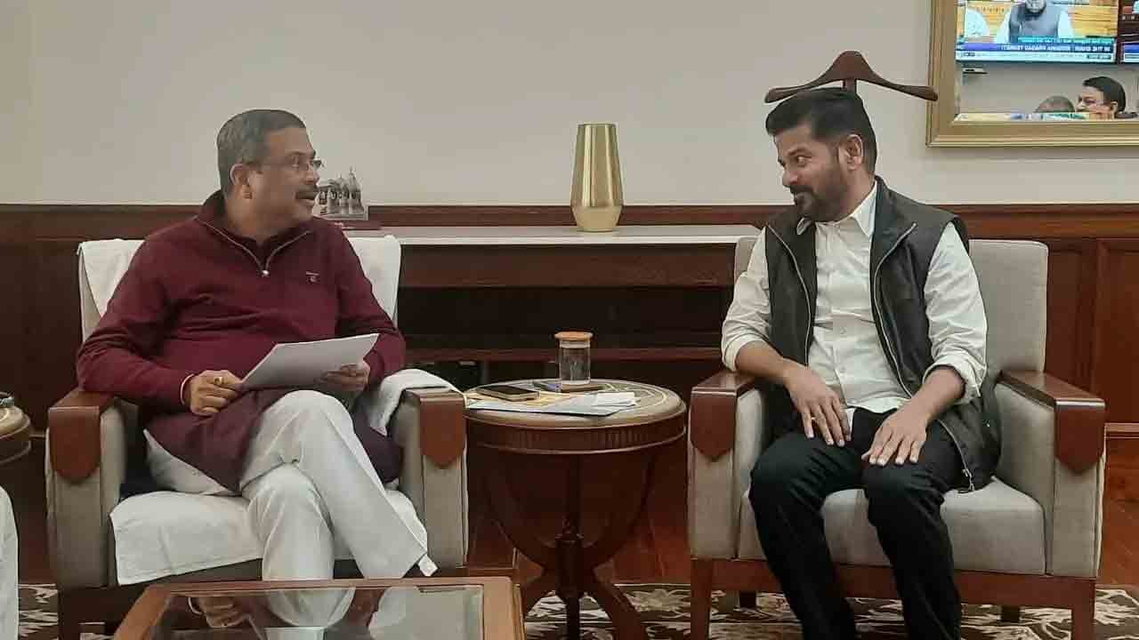 Revanth Reddy Delhi Visit Focuses On Schools And IIM