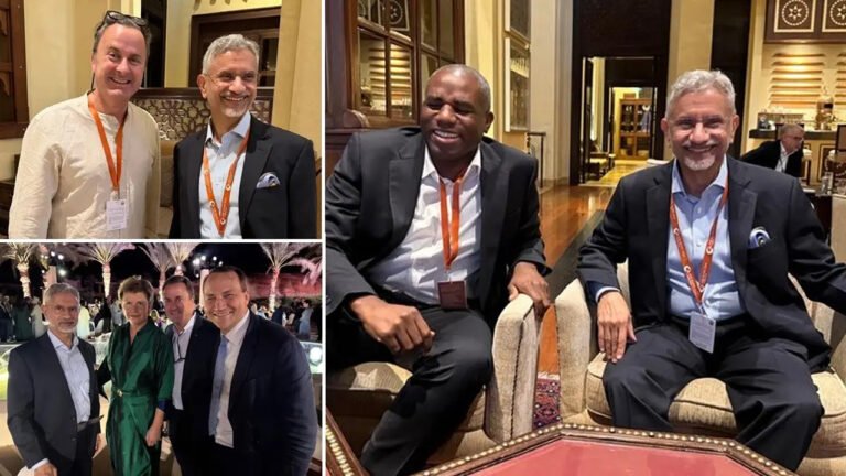 Jaishankar Meets European, UK, Egyptian Counterparts At UAE Summit