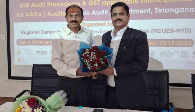 Training Of ULB Audit Procedures Held At Osmania University