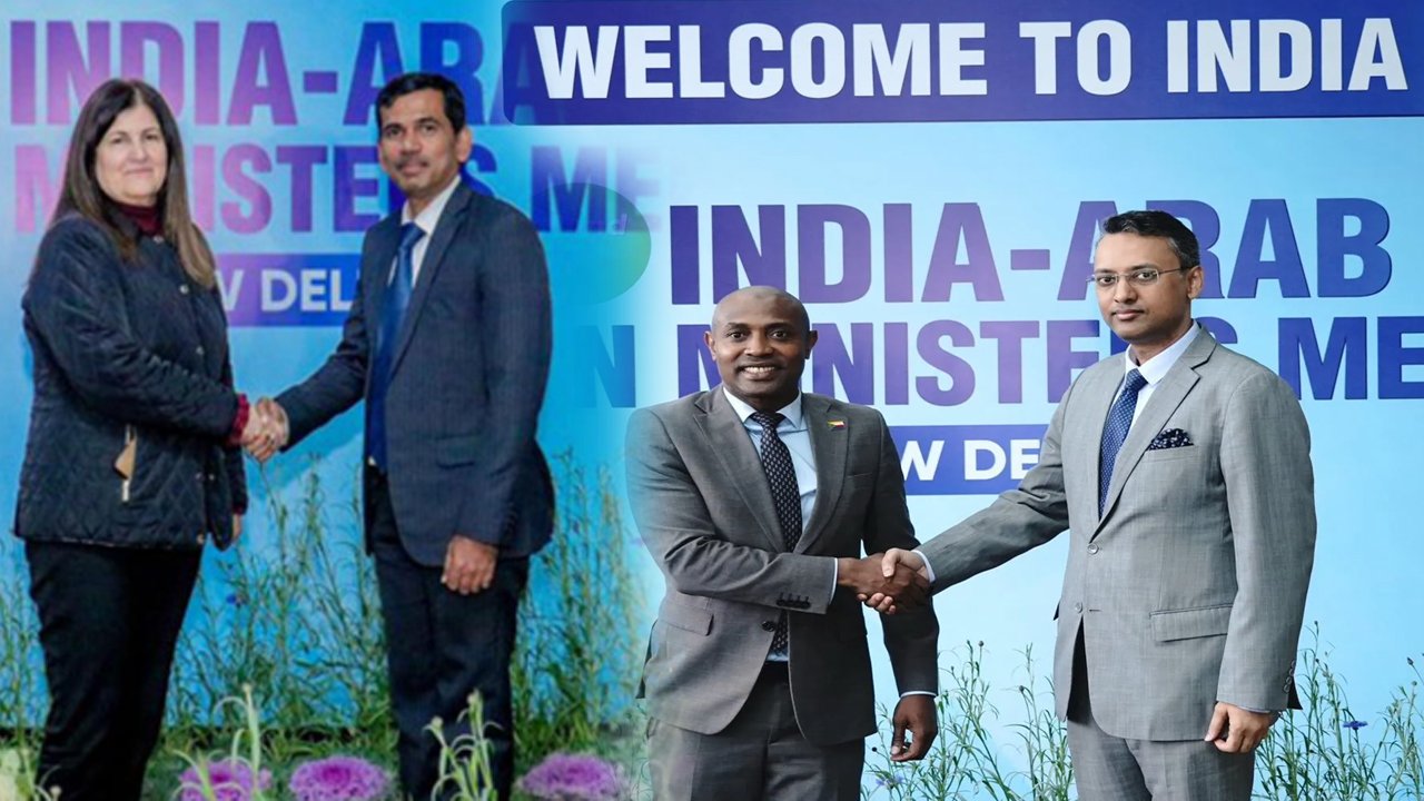 Foreign Minister Start Arriving In Delhi For 2nd India-Arab Meet