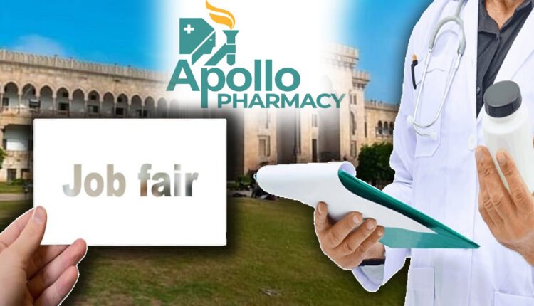 Apollo Pharmacy To Organise Job Fair For Pharmacist Posts On Jan 28