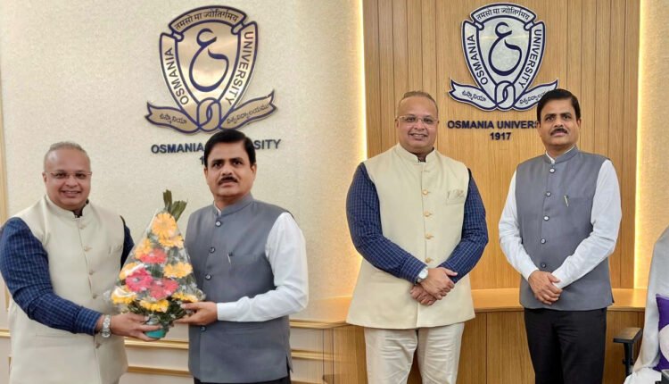 Historic Homecoming: Ashfaq Syed Visits Osmania University