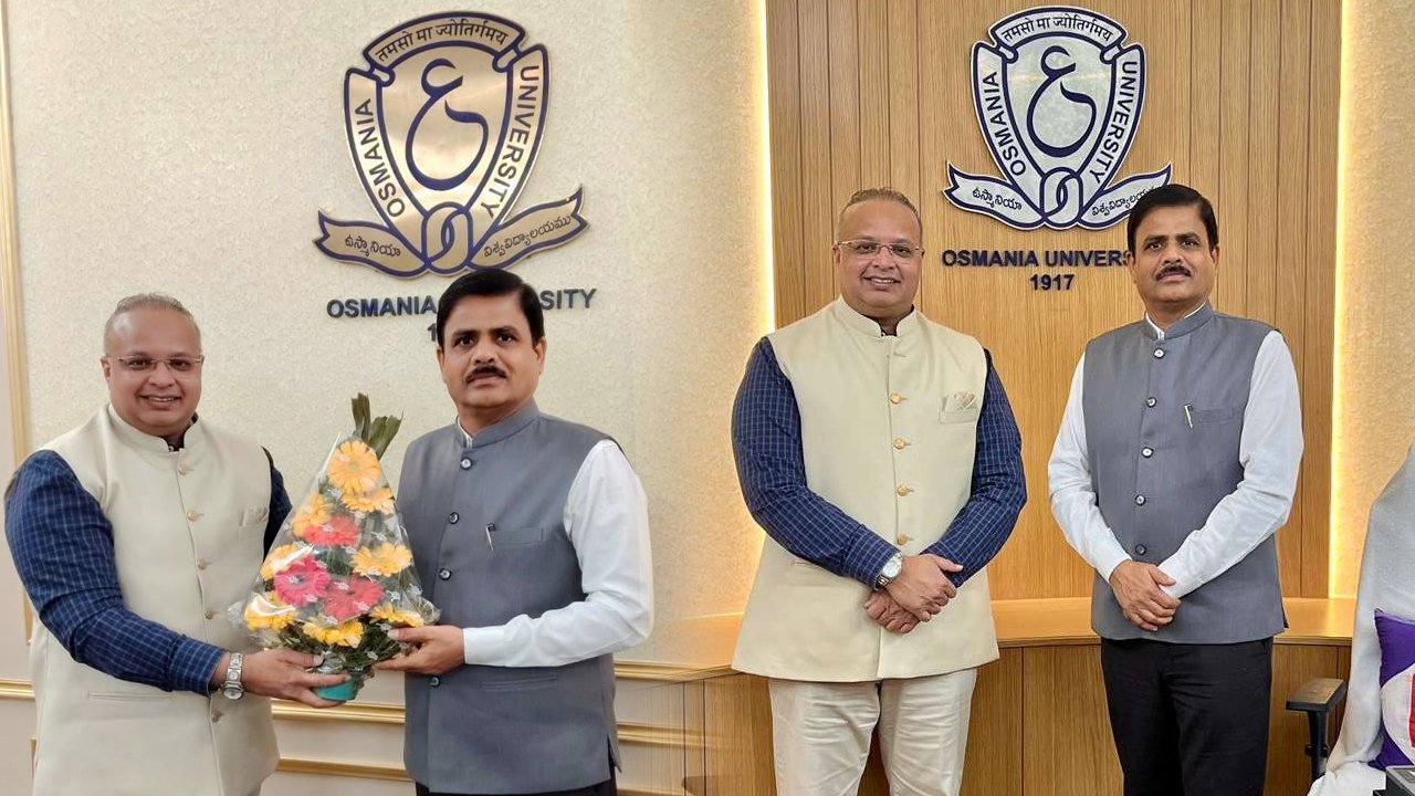 Historic Homecoming: Ashfaq Syed Visits Osmania University