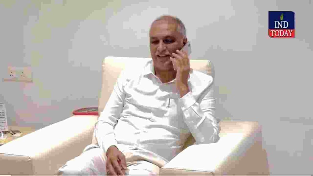 IAS news case: Harish Rao condemns journalist arrests 