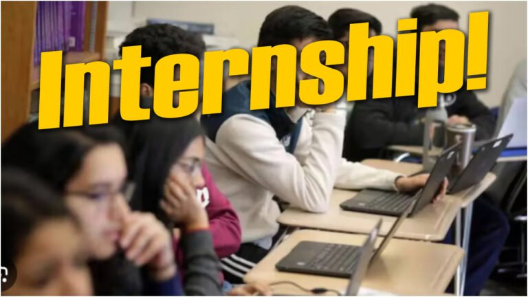 Internship In Degree Will Be Implemented From Next Year