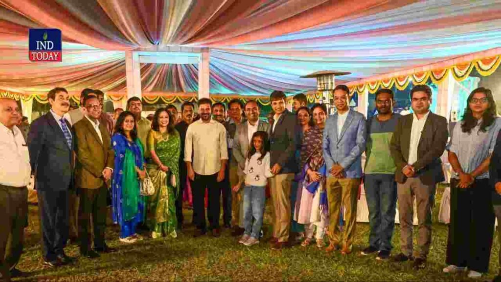 New Year 2026 Celebrations CM Revanth Reddy attends at at IAS Officers Association Club
