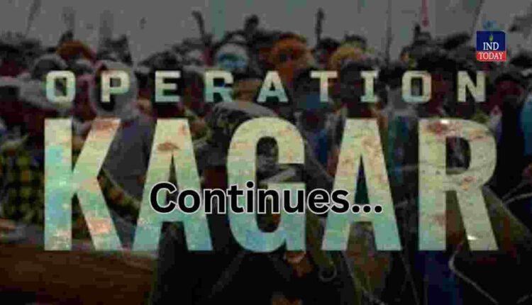 Operation Kagar encounter continues in Bijapur forest area