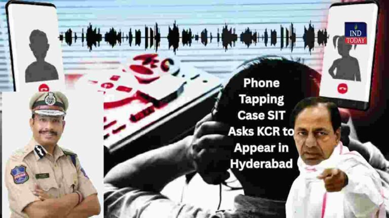 Phone Tapping Case SIT Asks KCR to Appear in Hyderabad