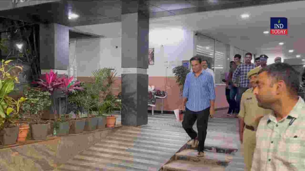 Phone Tapping Case SIT Completes Seven Hour Questioning of KTR