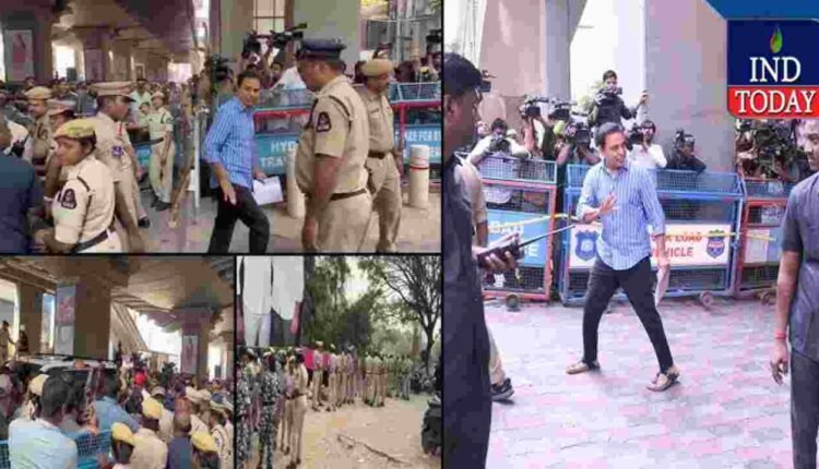 Phone tapping case KTR appears before SIT in Hyderabad