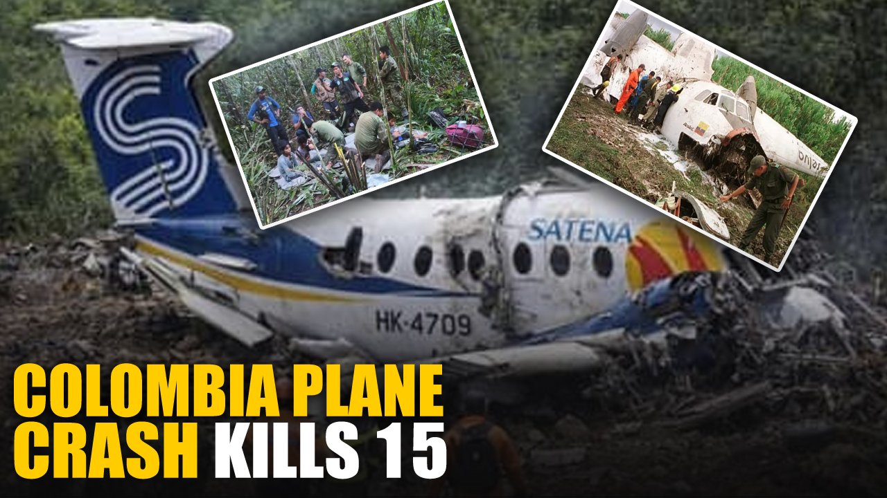 Plane Crash In Colombia: 15 People Including Two Key Leaders Killed