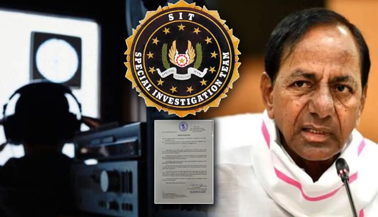 Phone Tapping Case, SIT Notices To KCR