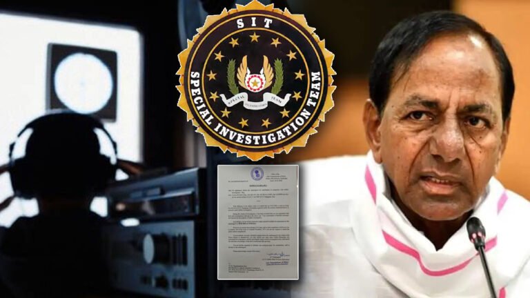 Phone Tapping Case, SIT Notices To KCR