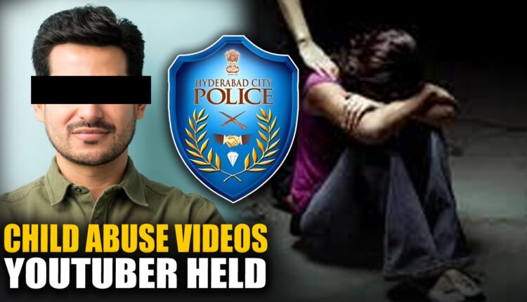 Videos Of Sexual Abuse Of Children: Youtuber Arrested
