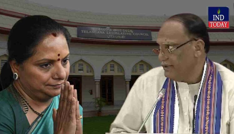 Kavitha Resignation As BRS MLC: Seeks Speaker’s Nod