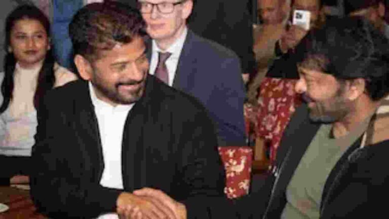 World Economic Summit: Chiranjeevi Participated With CM Revanth