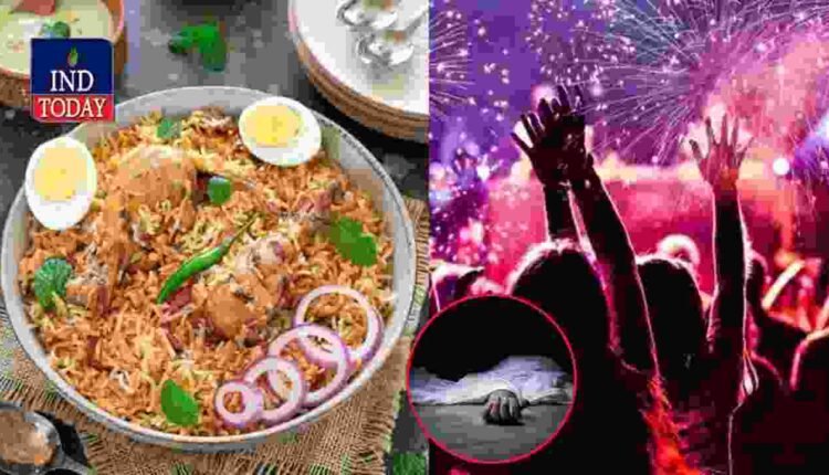 Tragedy During New Year Celebrations: One Dead, 15 Fall Ill After Eating Biryani