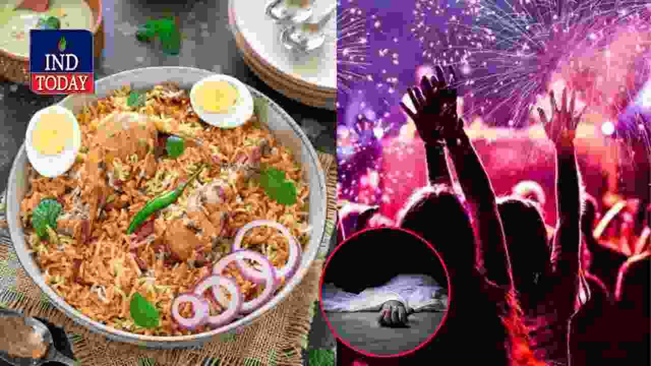 Tragedy During New Year Celebrations: One Dead, 15 Fall Ill After Eating Biryani