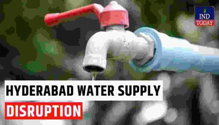 18-Hour Water Supply Disruption in Hyderabad From January 3 Morning
