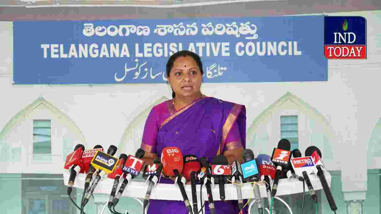 “Hearing That Word Makes My Blood Boil”: Kavitha Slams Remarks on KCR
