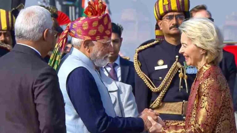 Security And Stability For The World With India: Stated By President Of European Commission