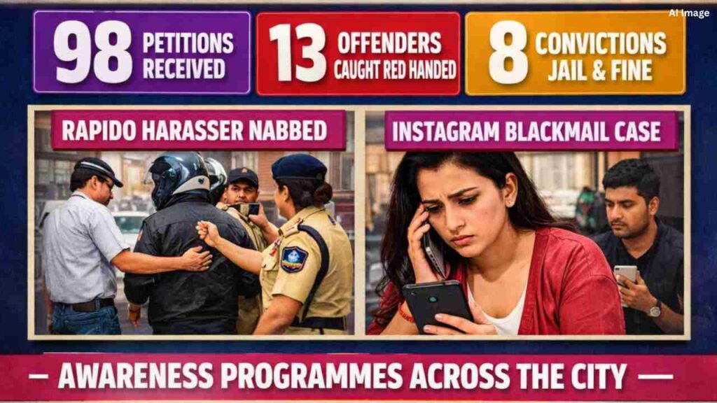 SHE Teams Hyderabad Intensify Action Against Harassment