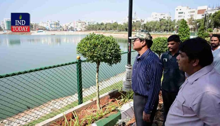 Beautification Of Ponds Ahead Of Sankranti