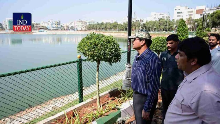 Beautification Of Ponds Ahead Of Sankranti
